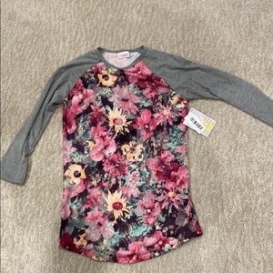Lularoe Randy Floral Top NWT XXS.
